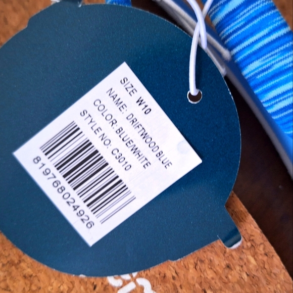 Tidewater Blue Women's Driftwood Flip Flop Sandals Size 10 NWT - Picture 7 of 7